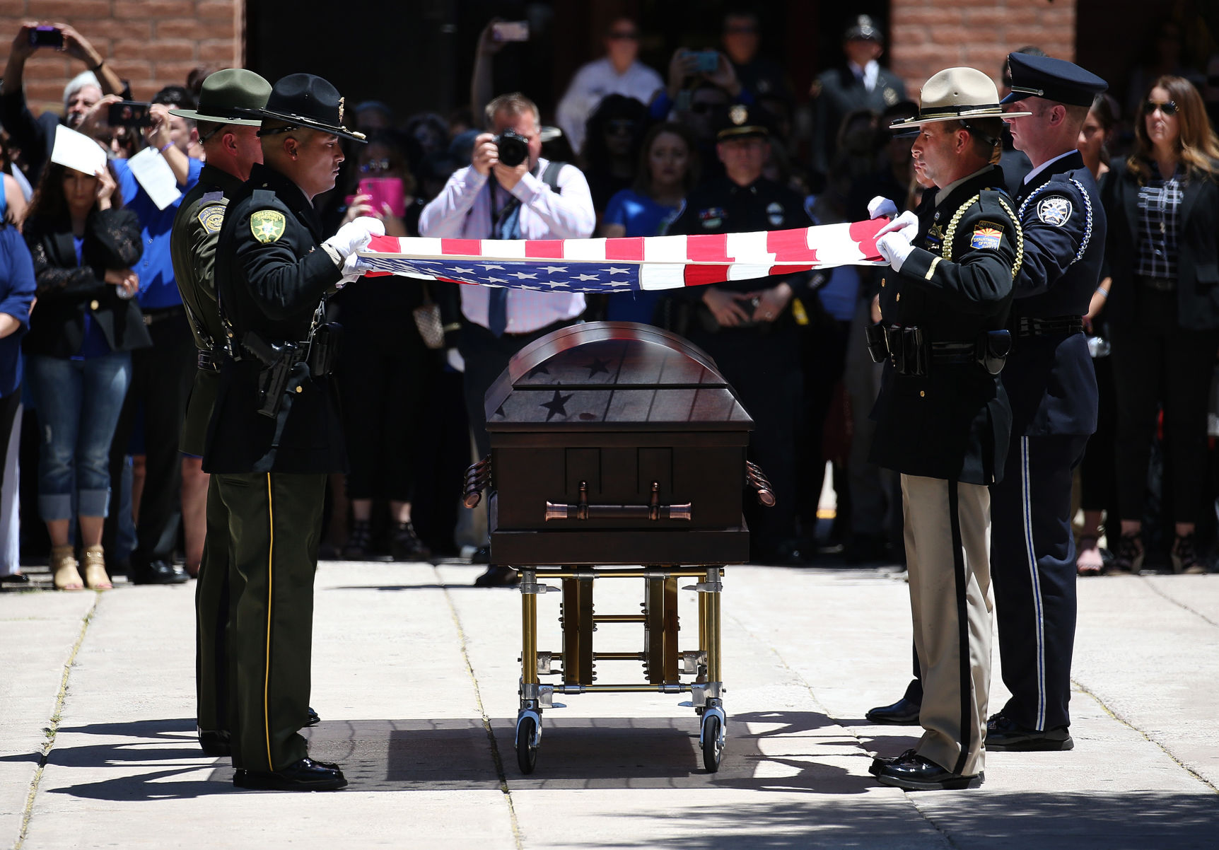 Funeral for slain Nogales Police officer Jesus Cordova